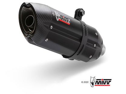 MIVV Slip-on, Suono Black, Standard Exhaust For Yamaha YZF-R1 2015-2022
