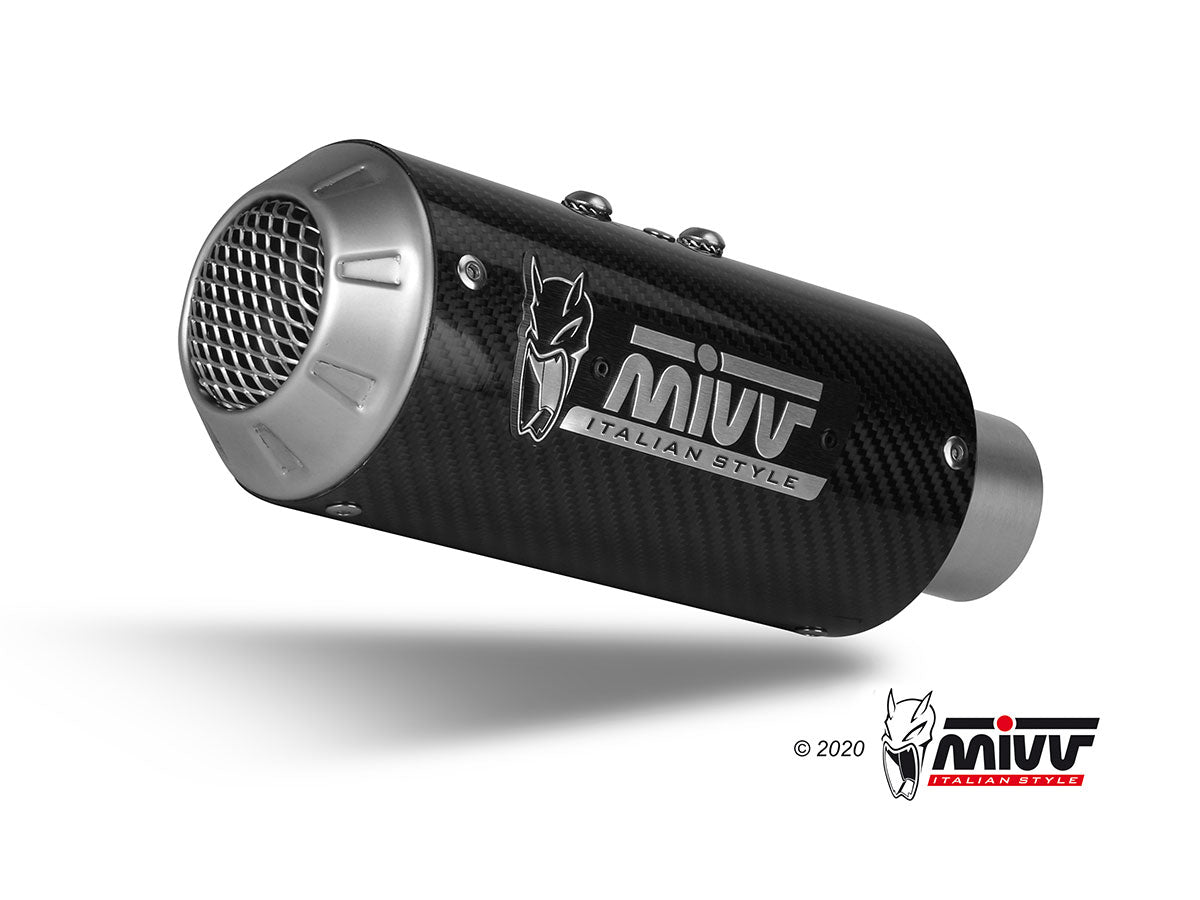 MIVV Slip-on, MK3 Carbon, Standard Exhaust For Yamaha YZF-R1 2015-2022