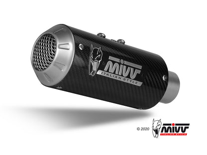 MIVV Slip-on, MK3 Carbon, Standard Exhaust For Yamaha YZF-R1 2015-2022