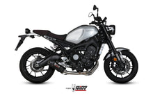 MIVV Full System 3x1, Oval Carbon, Standard Exhaust For Yamaha XSR 900 2016-2022