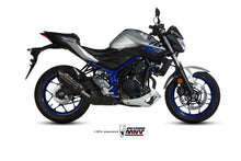 MIVV Slip-on, Suono Black, Standard Exhaust For Yamaha MT-03 2016-2022