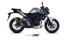 MIVV Slip-on, GP Black, Standard Exhaust For Yamaha MT-03 2016-2022