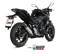 MIVV Slip-on, MK3 Stainless Steel, Standard Exhaust For Yamaha MT-03 2016-2022
