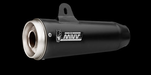 MIVV Full System 3x1, Ghibli Black, Alto/High up Exhaust For Yamaha XSR 900 2016-2022