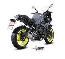 MIVV No-kat pipe compatible with both MIVV and original silencers Exhaust For Yamaha MT-10 / FZ-10 2016-2022