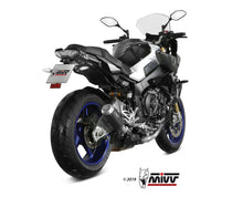 MIVV Slip-on, Mk3 Black, Standard Exhaust For Yamaha MT-10 / FZ-10 2016-2022