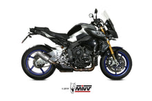 MIVV Slip-on, Mk3 Stainless Steel, Standard Exhaust For Yamaha MT-10 / FZ-10 2016-2022