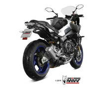 MIVV Slip-on, Mk3 Stainless Steel, Standard Exhaust For Yamaha MT-10 / FZ-10 2016-2022
