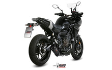 MIVV Full System 2x1, Oval Carbon, Standard Exhaust For Yamaha Tracer 700 2016-2022