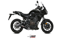 MIVV Full System 2x1, Oval Carbon, Standard Exhaust For Yamaha Tracer 700 2016-2022