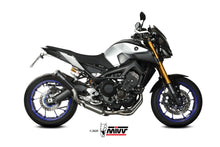 MIVV Full System 3x1, X-M1 Black, Standard Exhaust For Yamaha MT-09 / FZ-09 2013-2020