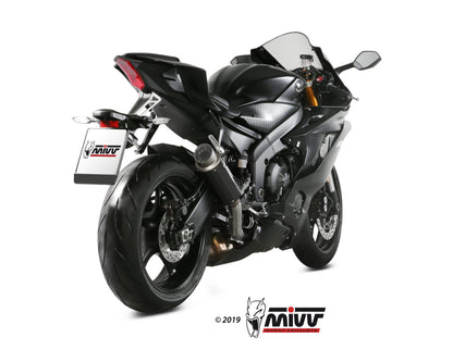 MIVV Slip-on, GPpro Carbon, Alto/High up Exhaust For Yamaha YZF-R6 2017-2022