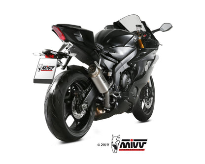 MIVV Slip-on, GPpro Titanium, Alto/High up Exhaust For Yamaha YZF-R6 2017-2022