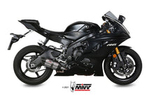 MIVV Slip-on, Suono Titanium, Standard Exhaust For Yamaha YZF-R6 2017-2022