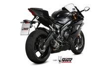 MIVV Slip-on, Suono Titanium, Standard Exhaust For Yamaha YZF-R6 2017-2022