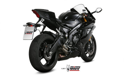 MIVV Slip-on, Double Gun Full Titanium, Standard Exhaust For Yamaha YZF-R6 2017-2022
