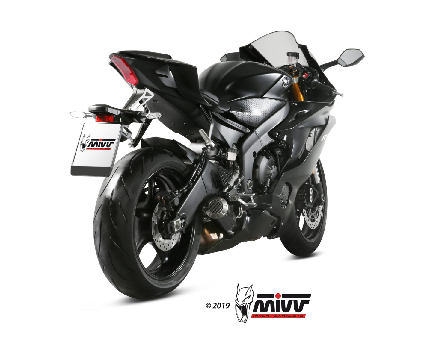 MIVV Slip-on, MK3 Carbon, Standard Exhaust For Yamaha YZF-R6 2017-2022