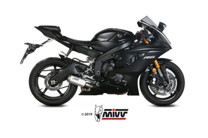 MIVV Slip-on, MK3 Stainless Steel, Standard Exhaust For Yamaha YZF-R6 2017-2022