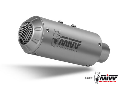 MIVV Slip-on, MK3 Stainless Steel, Standard Exhaust For Yamaha YZF-R6 2017-2022