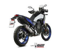 MIVV Slip-on, Oval Titanium, Standard Exhaust For Yamaha Tenere 700 2019-2022