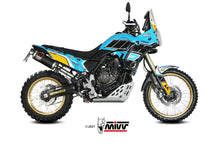 MIVV Slip-on, Dakar Black, Standard Exhaust For Yamaha Ténéré 700 (2019+)