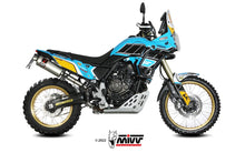 MIVV Slip-on, Dakar Stainless Steel, Standard Exhaust For Yamaha Ténéré 700 2019-2022