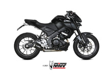 MIVV Full System 1x1, MK3 Carbon, Standard Exhaust For Yamaha MT-125 2020-2022