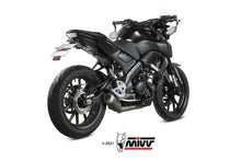 MIVV Full System 1x1, MK3 Stainless Steel, Standard Exhaust For Yamaha MT-125 2020-2022