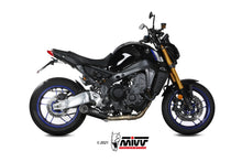 MIVV Full System 3x1, X-M5 Black, Standard Exhaust For Yamaha MT-09 / FZ-09 2021-2022