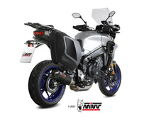 MIVV Full System 3x1, Oval Carbon, Standard Exhaust For Yamaha FJ-09 / MT-09 Tracer 2021-2022