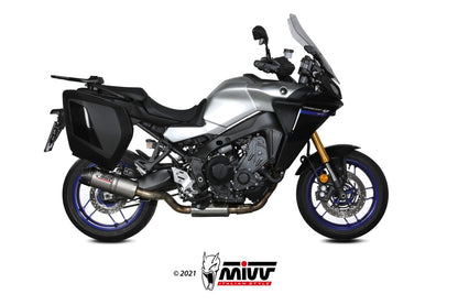 MIVV Full System 3x1, Oval Titanium, Standard Exhaust For Yamaha FJ-09 / MT-09 Tracer 2021-2022