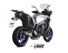 MIVV Full System 3x1, Oval Titanium, Standard Exhaust For Yamaha FJ-09 / MT-09 Tracer 2021-2022