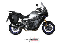 MIVV Full System 3x1, Delta Race Black, Standard Exhaust For Yamaha FJ-09 / MT-09 Tracer 2021-2022