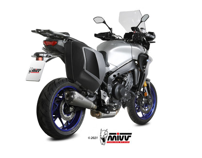 MIVV Full System 3x1, Delta Race Stainless Steel, Standard Exhaust For Yamaha FJ-09 / MT-09 Tracer 2021-2022