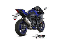 MIVV Full System, SR-1 Titanium, High Exhaust For Yamaha R7 2022-2023