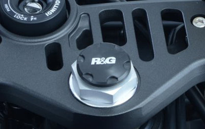R&G Racing Top Yoke Plug for Honda Africa Twin Adventure Sports '18-19, Suzuki GSX-S1000 '15-18 & Yamaha yzf-r1/yzf-r1m '15-19/yzf-r6 '17-19/mt-10 '16-19