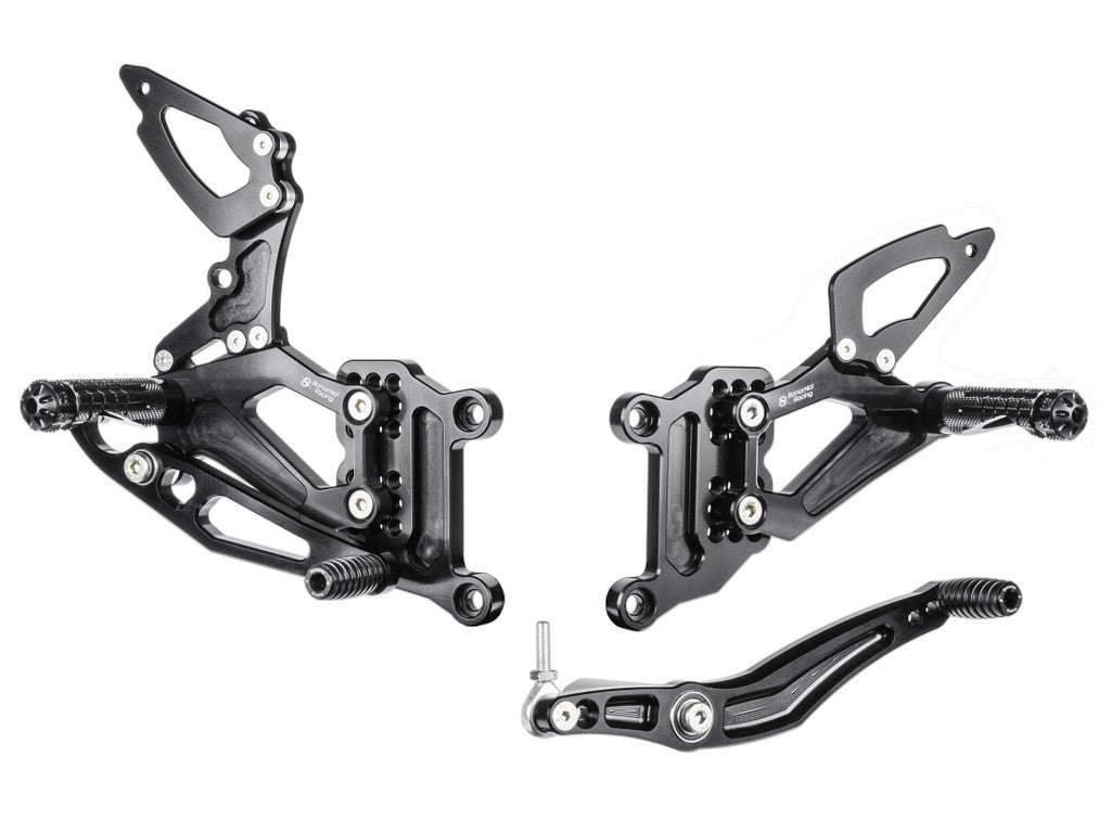 Bonamici Racing Aluminium Rearsets for the Yamaha YZF-R1 1998-2003