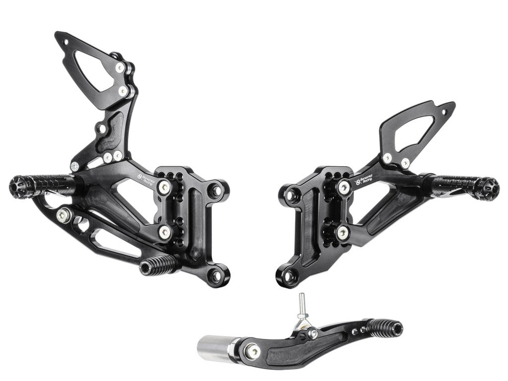 Bonamici Racing Aluminium Rearsets for the Yamaha YZF-R6 1999-2002