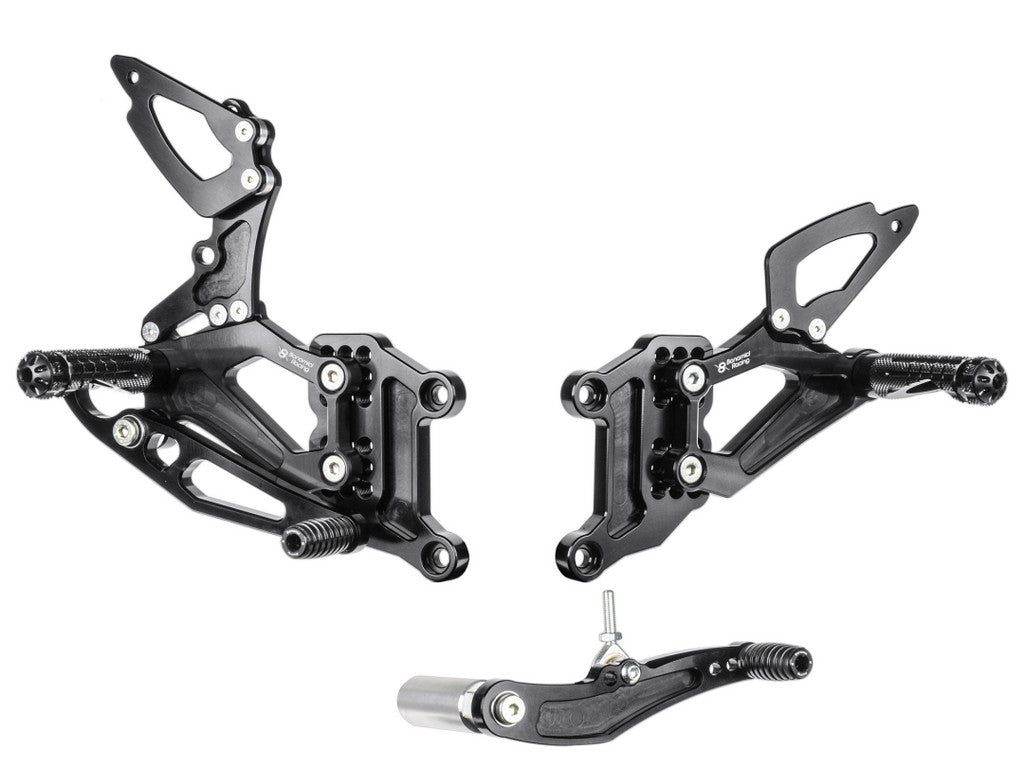 Bonamici Racing Aluminium Rearsets for the Yamaha YZF-R6 2003-2005