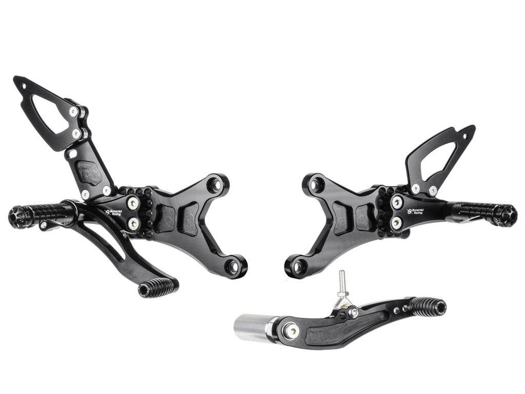 Bonamici Racing Aluminium Rearsets for the Yamaha YZF-R1S 2007-2008