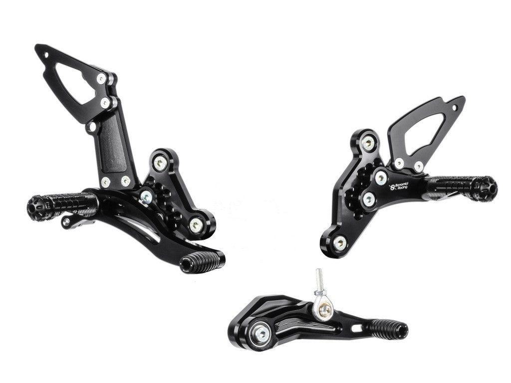 Bonamici Racing Aluminium Rearsets for the Yamaha FZ-07 / MT-07 2014-2020