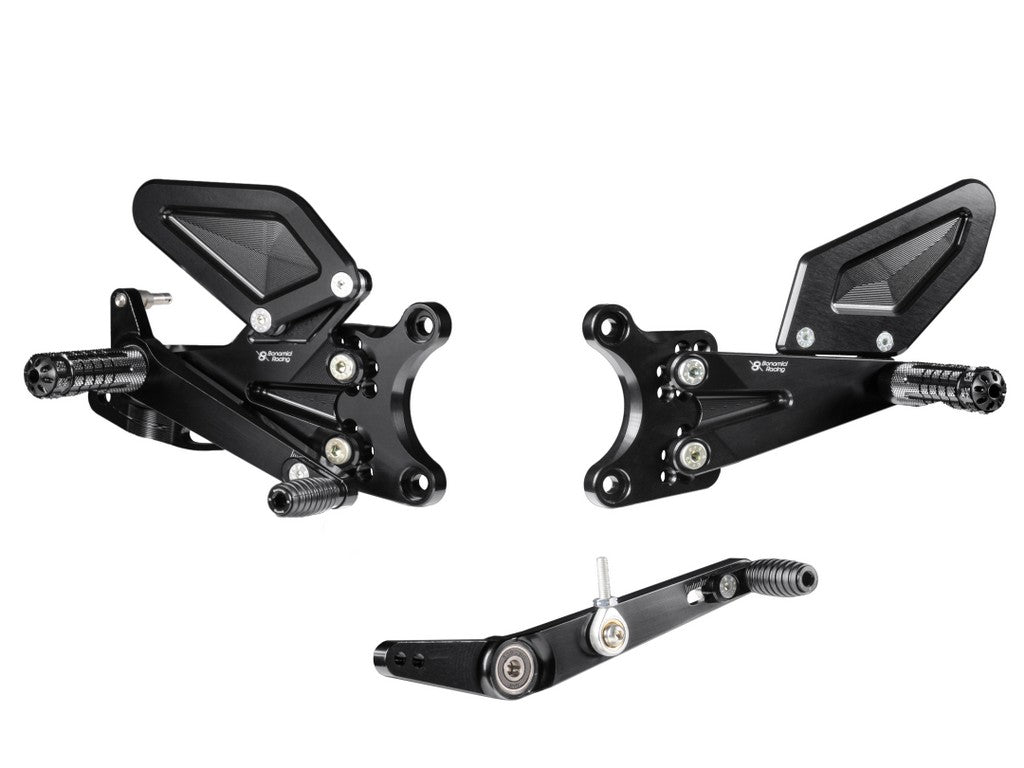 Bonamici Racing Aluminium Rearsets for the Yamaha YZF-R6 2017-2022
