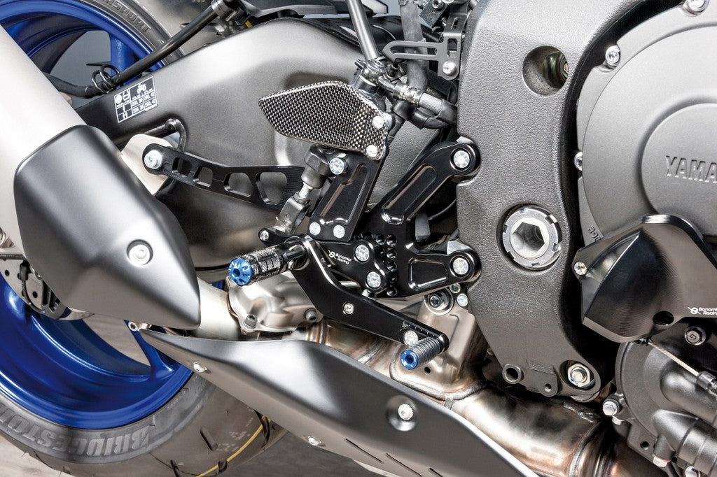 Bonamici Racing Aluminium Rearsets for the Yamaha FZ-10 / MT-10 2016-2020