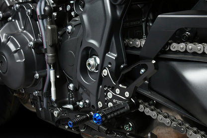 Bonamici Racing Aluminium Rearsets for the Yamaha YZF MT-09 2021-2023