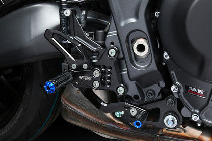 Bonamici Racing Aluminium Rearsets for the Yamaha YZF MT-09 2021-2023