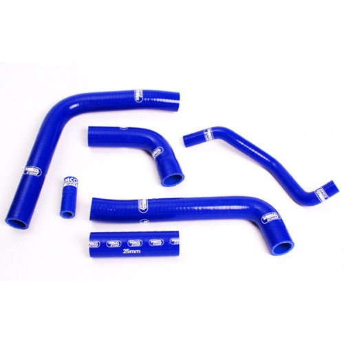 SamcoSport 6 Piece Full Silicone Coolant Hose Set For Yamaha YZF-R6 (1999-02)