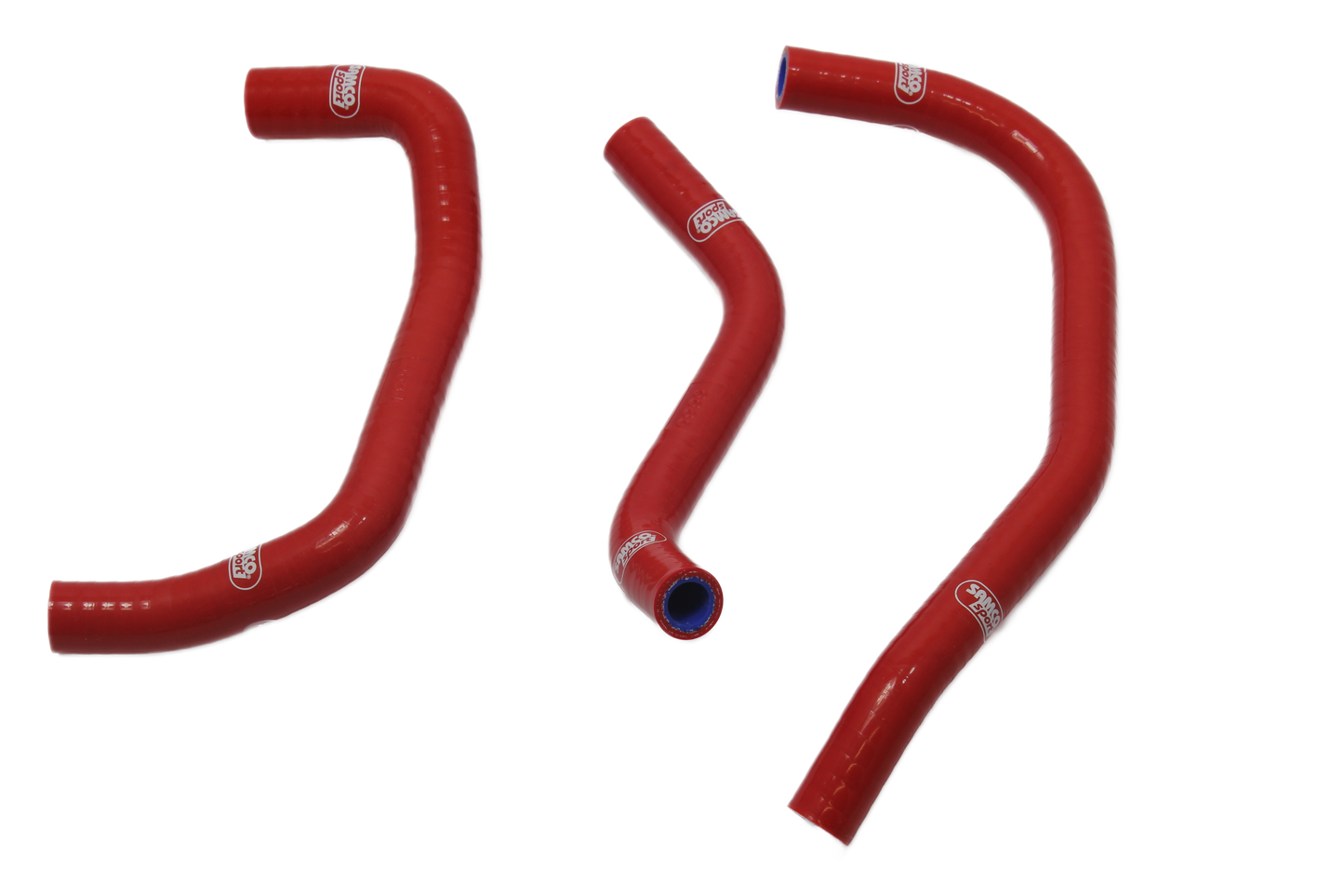 SamcoSport 3 Piece Full Silicone Coolant Racing Hose Set For Yamaha YZF-R125 / XSR125 / MT-125 (2019+)
