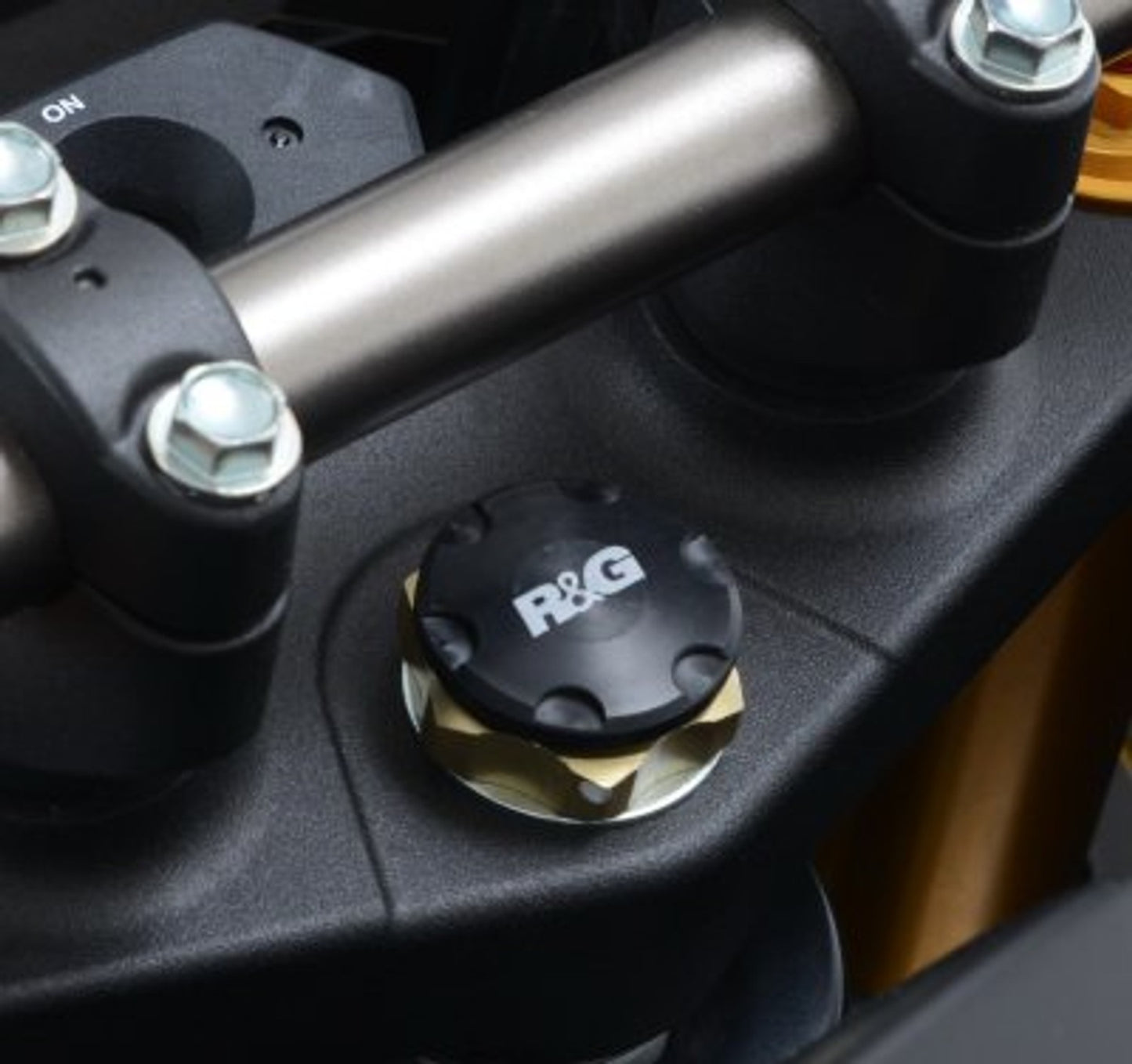 R&G Racing Top Yoke Cap for Suzuki V-Strom 1000/1050 (XT) '14-'22, GSX-S 1000 '79-'22, GSX-S 1000F '15-'22, GSX-S 1000GT '22, Katana 1000 '19-'22 & etc.