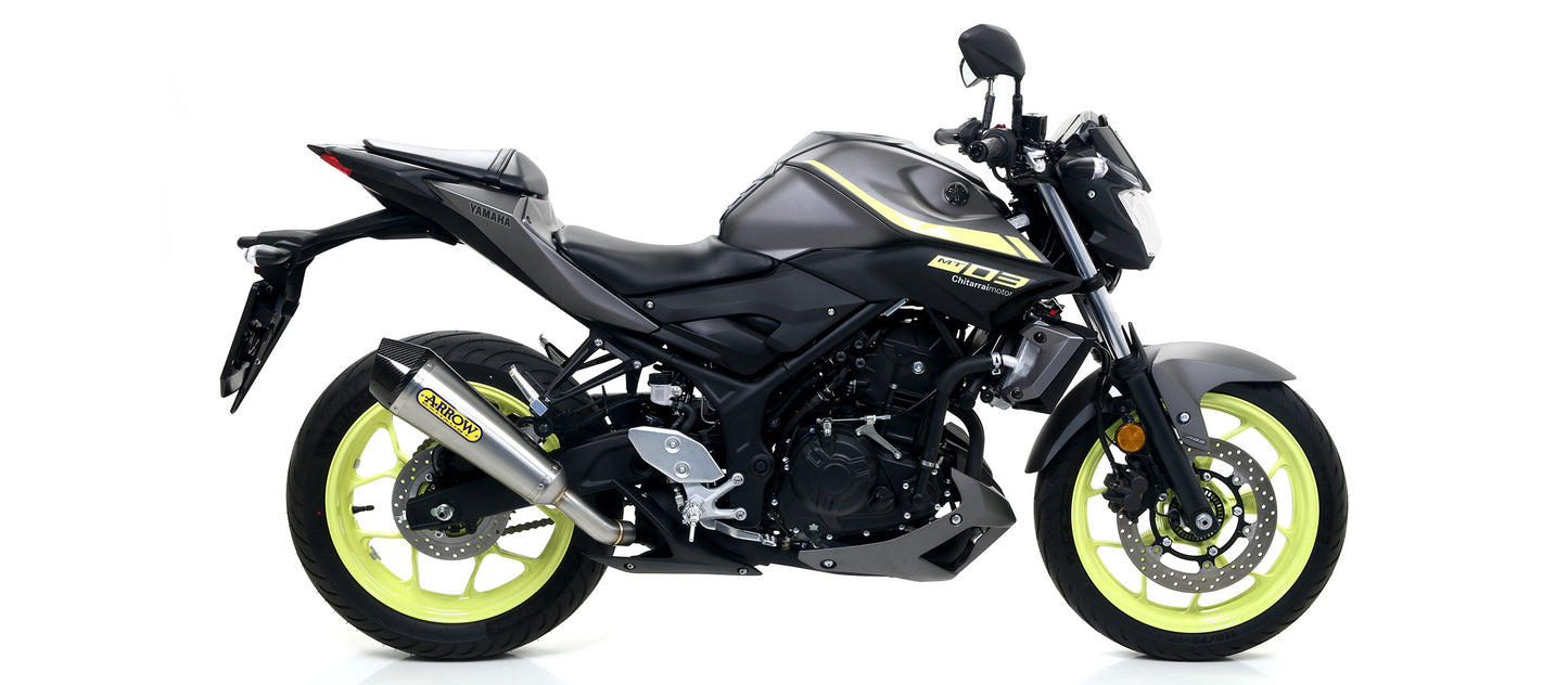 Arrow Exhausts For The Yamaha MT-03 2018