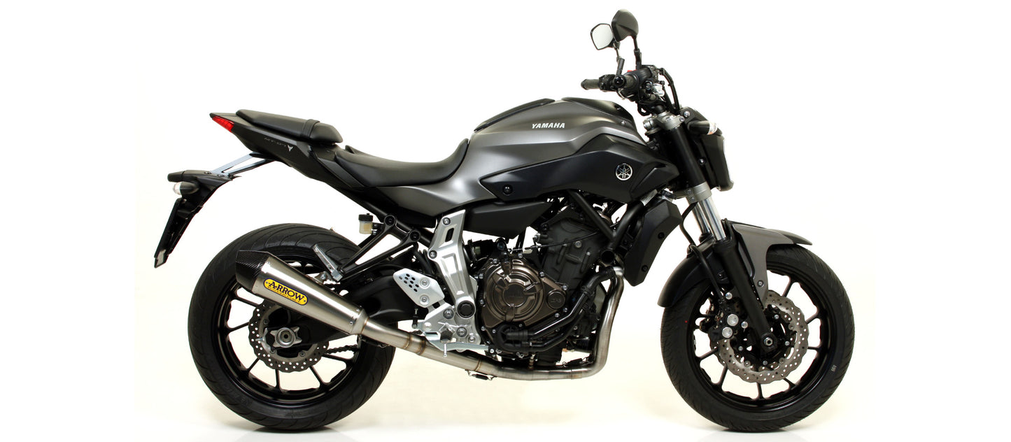 Arrow Exhausts For The Yamaha FZ-07 / MT-07 2014/2018